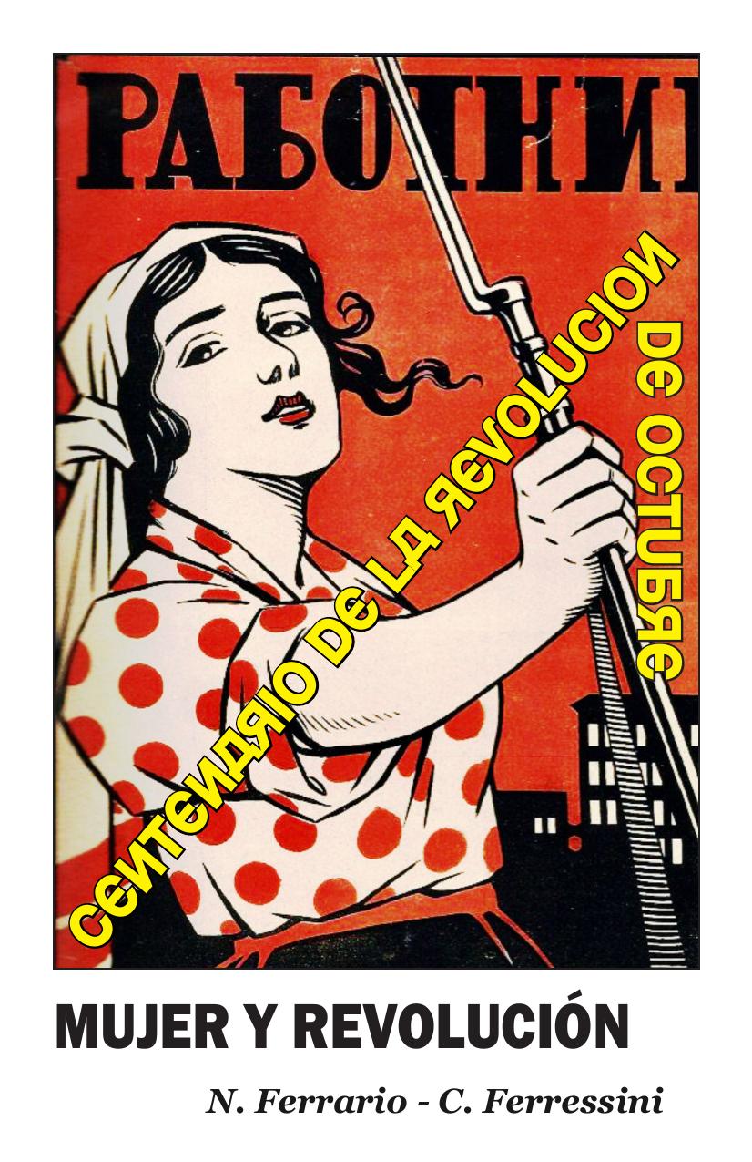 Cover of Mujer y revolución