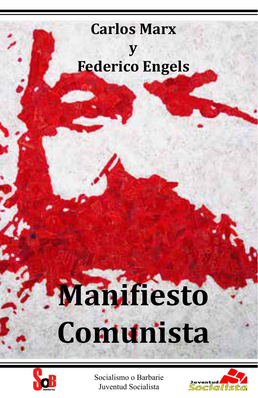 Cover of Manifiesto Comunista