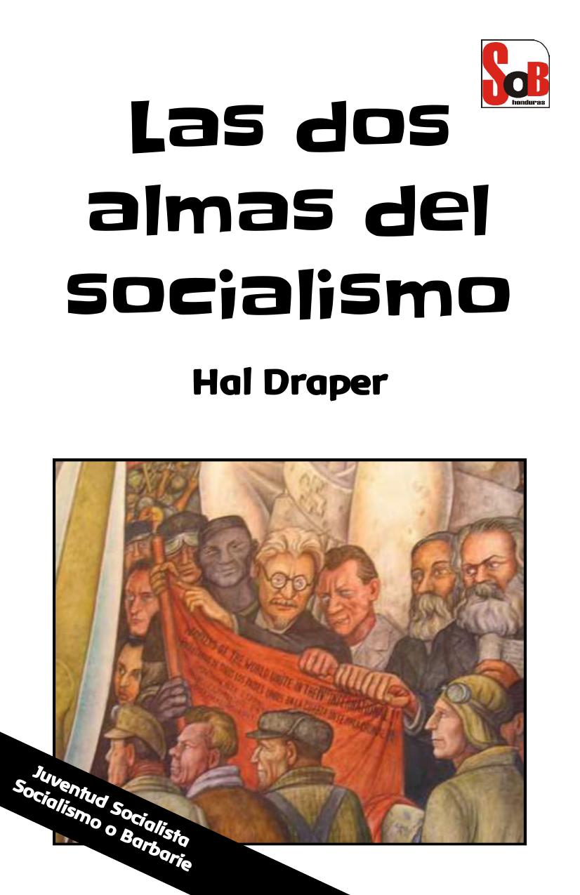 Cover of Las dos almas del socialismo